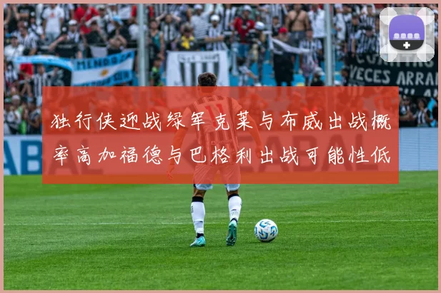 独行侠迎战绿军克莱与布威出战概率高加福德与巴格利出战可能性低